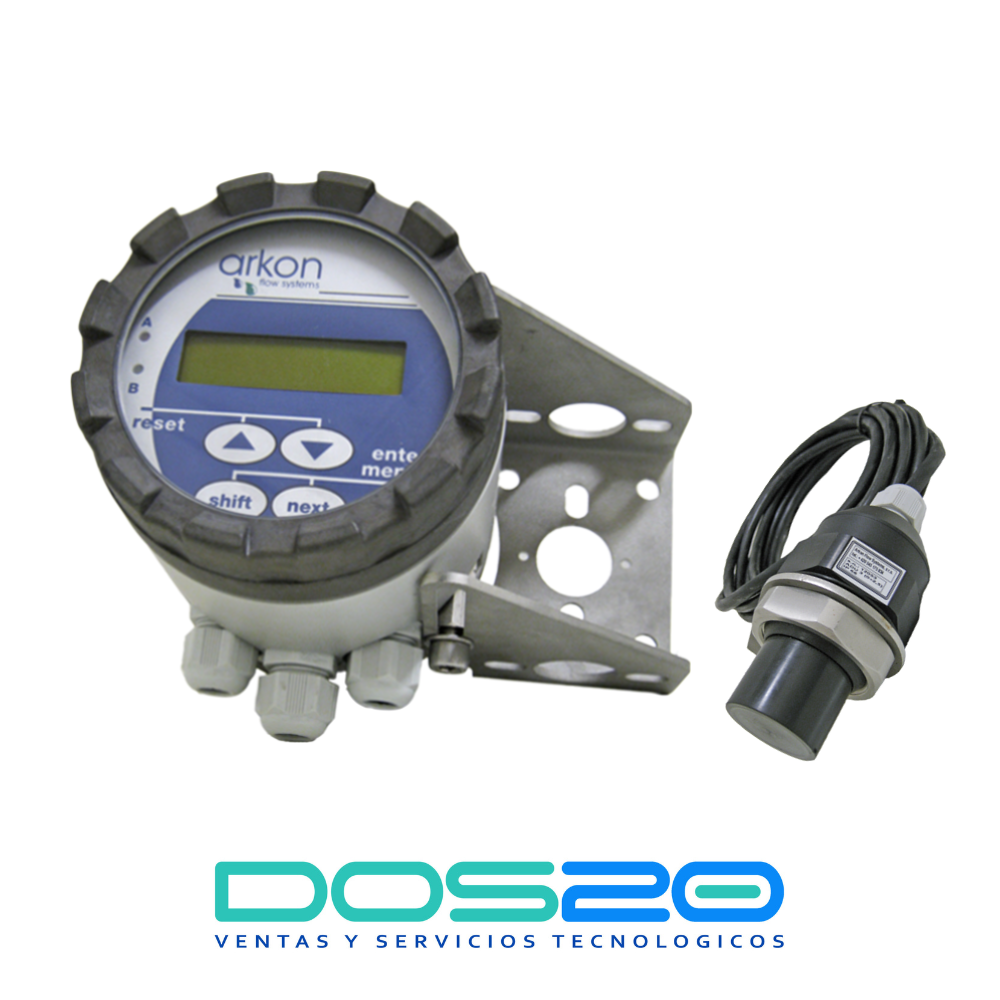 MQU - Flujómetro Ultrasónico para canales abiertos (Parshall)